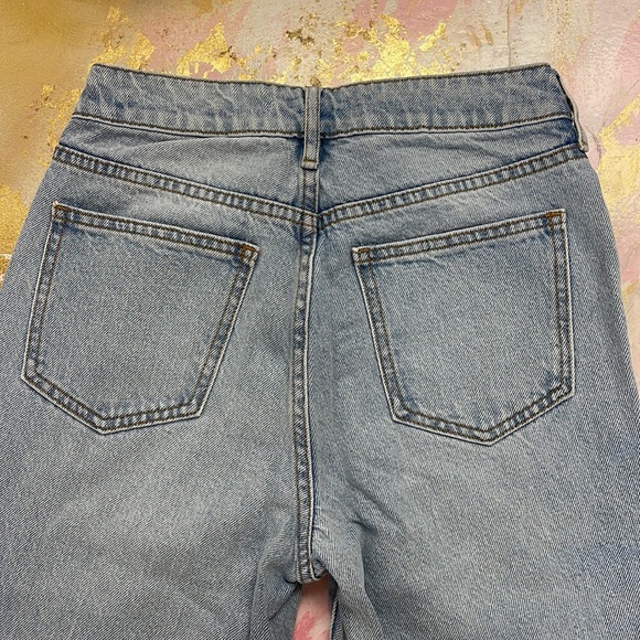 Pacsun Mom Jean destroyed distressed jeans 25 - Picture 3 of 8